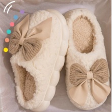 踩屎感棉拖鞋ins风元气少女2025新款秋冬季家居室内暖糯保...