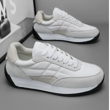 男鞋2024春季新款潮流百搭学生跑步运动厚底男士休闲爆款潮鞋