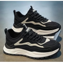 男鞋夏季透气2025新款网面潮流百搭休闲鞋青少年跑步防滑运动潮鞋