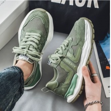 网面运动鞋男2024新款秋季青少年软底防滑耐磨跑步鞋透气休闲网鞋