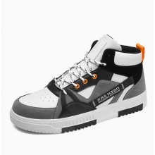男鞋2024秋季新款潮流百搭休闲运动厚底男士高帮国潮小众设计运动鞋