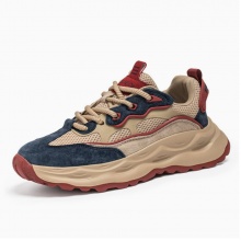 夏季新款软底复古运动休闲鞋高级感网面阿甘鞋轻便透气韩版运动鞋