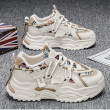 男鞋2025新款厚底内增高10cm老爹鞋潮流百搭网红爆款休闲运动潮鞋