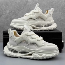 老爹鞋男2025新款夏季透气网面厚底男士运动休闲百搭潮流潮鞋