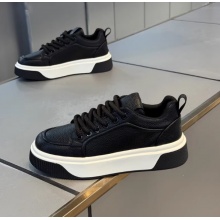 欧洲站男鞋2025冬季新款潮牌高级感复古板鞋厚底运动休闲百搭...