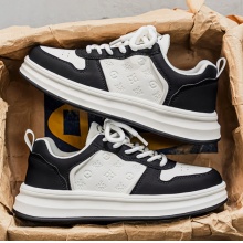 男鞋2025新款冬季韩版潮流厚底休闲鞋百搭轻奢运动鞋