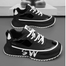 男鞋2024冬季新款包底潮流百搭休闲运动厚底轻奢网红爆款老爹潮鞋