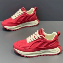 阿甘男鞋冬季潮流百搭休闲青少年跑步防滑运动厚底增高黑色老爹鞋