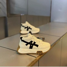 高帮男鞋冬季潮牌高级感百搭跑步防滑运动休闲厚底增高小白老爹鞋