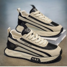 阿甘男鞋冬季潮流百搭休闲青少年跑步防滑运动厚底内增高老爹潮鞋